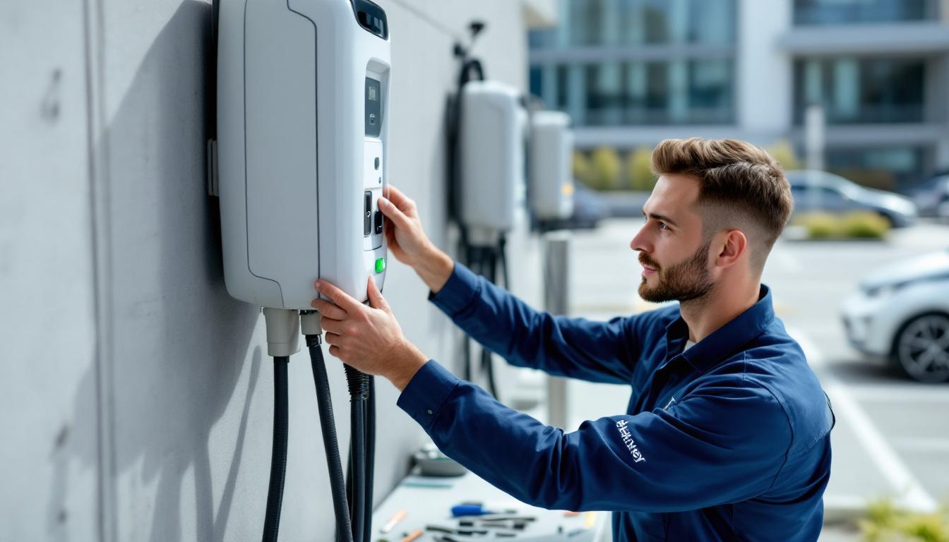 profesionnel-installe-borne-recharge profesionnel-installe-borne-recharge